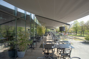 La terrasse s’ouvre vers la Moselle. (Photo: Matic Zorman/Archives)