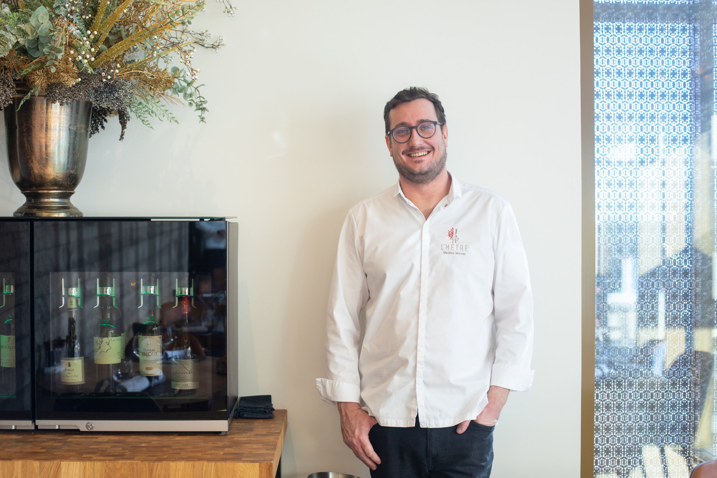 Mathieu Morvan est le chef de L’Hêtre Beim Musée. (Photo: Matic Zorman/Archives)