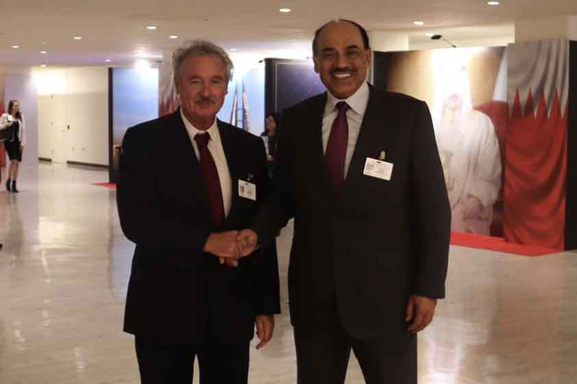 Jean Asselborn et le Vice-Premier ministre, ministre des Affaires étrangères du Koweït Cheikh Sabah Khaled Al Hamad Al Sabah. (Photo: MAEE)