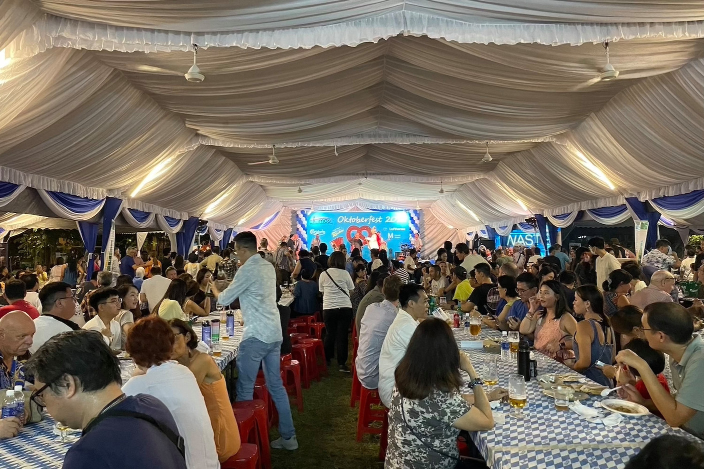 The German-Malaysian Society (who knew there was such a thing) put on a proper show for Oktoberfest in Penang. Photos: Cordula Schnuer