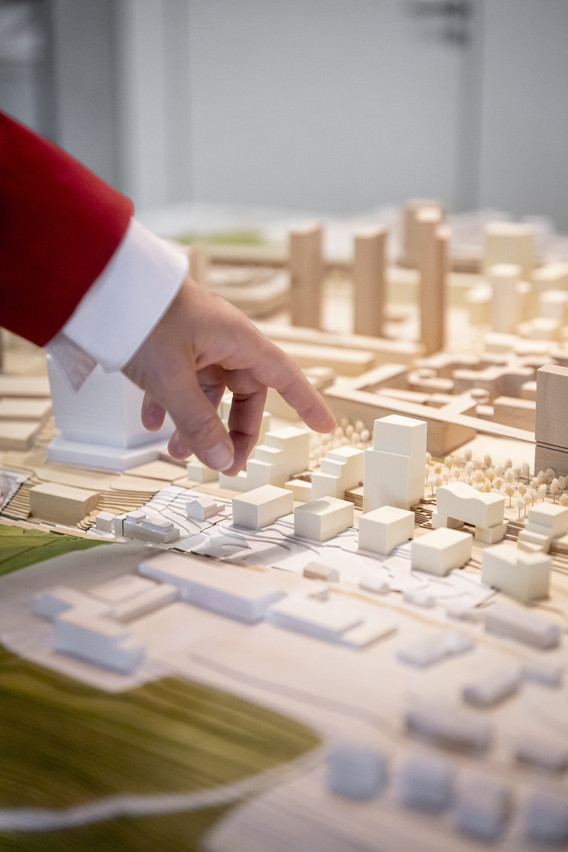 Le Kirchberg connaîtra encore de nombreuses transformations dans les années à venir. (Photo: Patricia Pitsch)