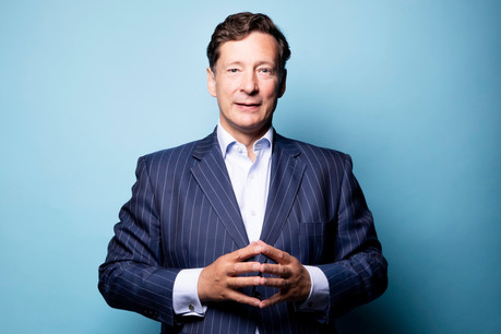 Nicolas Mackel: «Je ne vous surprendrai certainement pas en vous disant que notre principal axe de développement pour les prochaines années sera l’investissement durable.» (Photo: Jan Hanrion/Maison Moderne)