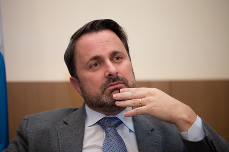 Xavier Bettel: «Moi, je suis pour le dialogue social. C’est une des richesses de notre pays. Quand vous regardez ce qu’il se passe chez certains de nos voisins, on voit que c’est plus difficile…» (Photo: Romain Gamba/Maison Moderne)