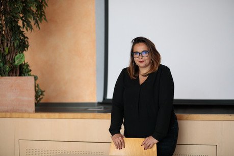 Nora Back se prépare à plancher sur de nombreux dossiers, tous aussi urgents les uns que les autres. (Photo: Matic Zorman/Maison Moderne)