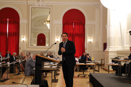 Le Premier ministre a défendu sa stratégie de sortie de crise devant les députés. (Photo: Chambre des députés)