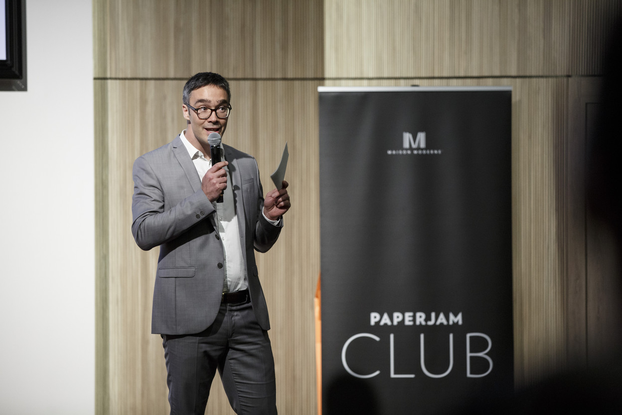 Julien Delpy, directeur du Paperjam Club, raconte comment il se réinvente en période de confinement. (Photo: Maison Moderne Publishing SA)
