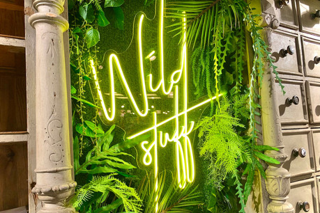 Le décor de Wild Stuff contraste sans ménagement avec l’ancienne boulangerie Fischer, dont il occupe à présent l’espace dans le magasin Alima Bourse, en plein centre-ville de Luxembourg. (Photo: Maison Moderne)