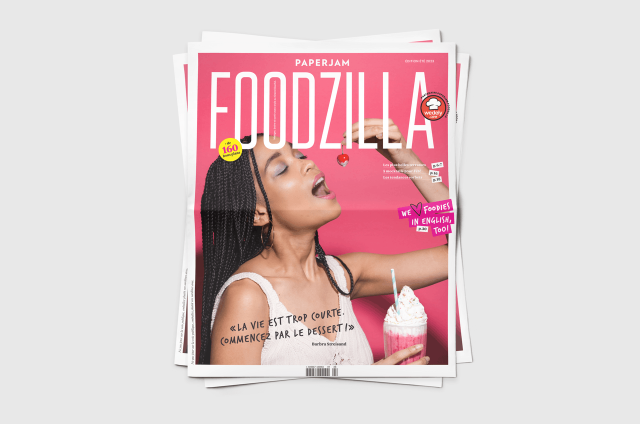 Paperjam Foodzilla Été 2023 sera disponible à partir du 24 mai. (Photo: Maison Moderne)