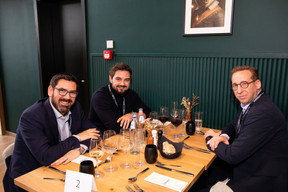 Matthieu Chasseur (Collaboration Betters The World - CBTW), Sevguy Jalabert (Pilot@ge) et Davy De Regge (Iconnect). (Photos: Eva Krins/Maison Moderne)