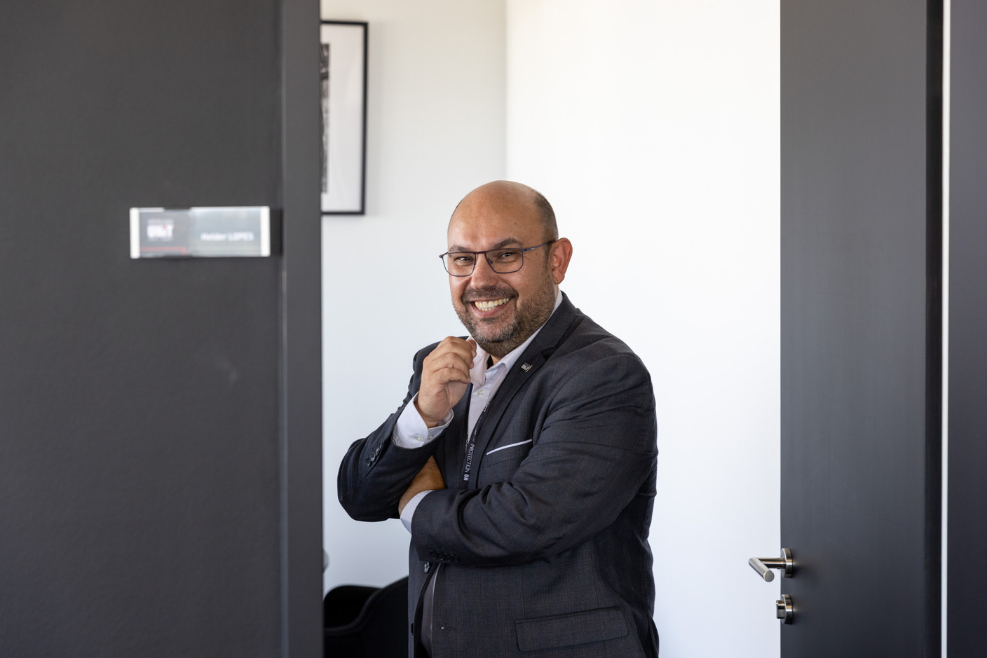 Helder Lopes est le directeur administratif et opérationnel de Protection Unit au Luxembourg. (Photo: Romain Gamba/Maison Moderne)