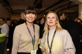 Agathe Goisset (Maison Moderne) et Astrid Agustsson (Ville de Luxembourg). (Photos: Eva Krins/Maison Moderne)