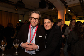 Michel Grevesse-Sovet (Maison Moderne) et Virgnie Daunois (Takaneo). (Photos: Eva Krins/Maison Moderne)