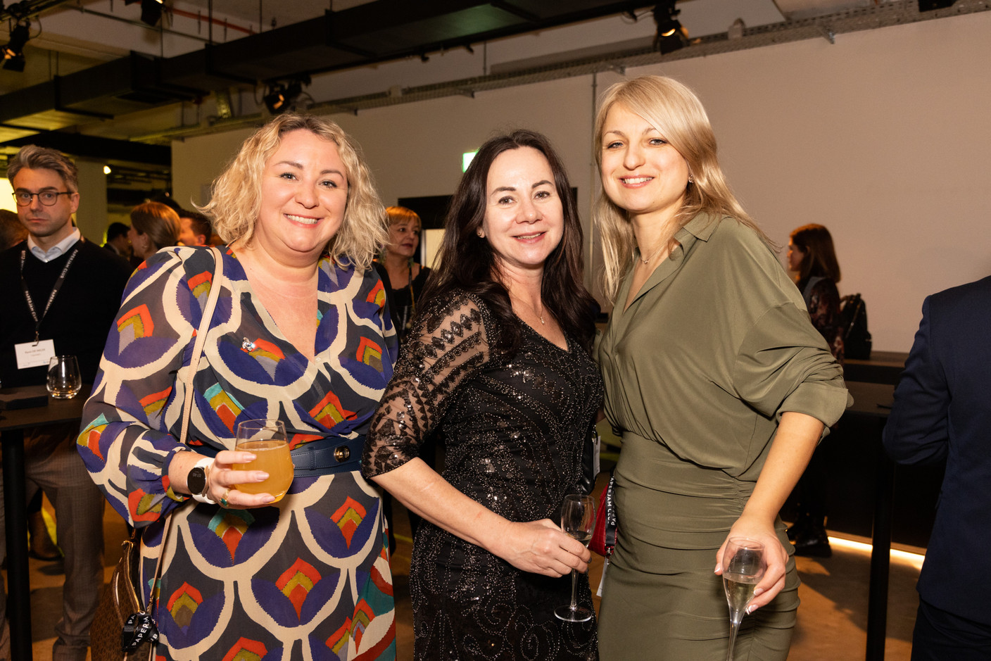 Larissa Thomma (Enjoy Immobilière), Marta Vacca Vesela (ATSL) et Olga Meurault (Greenworlder). (Photos: Eva Krins/Maison Moderne)