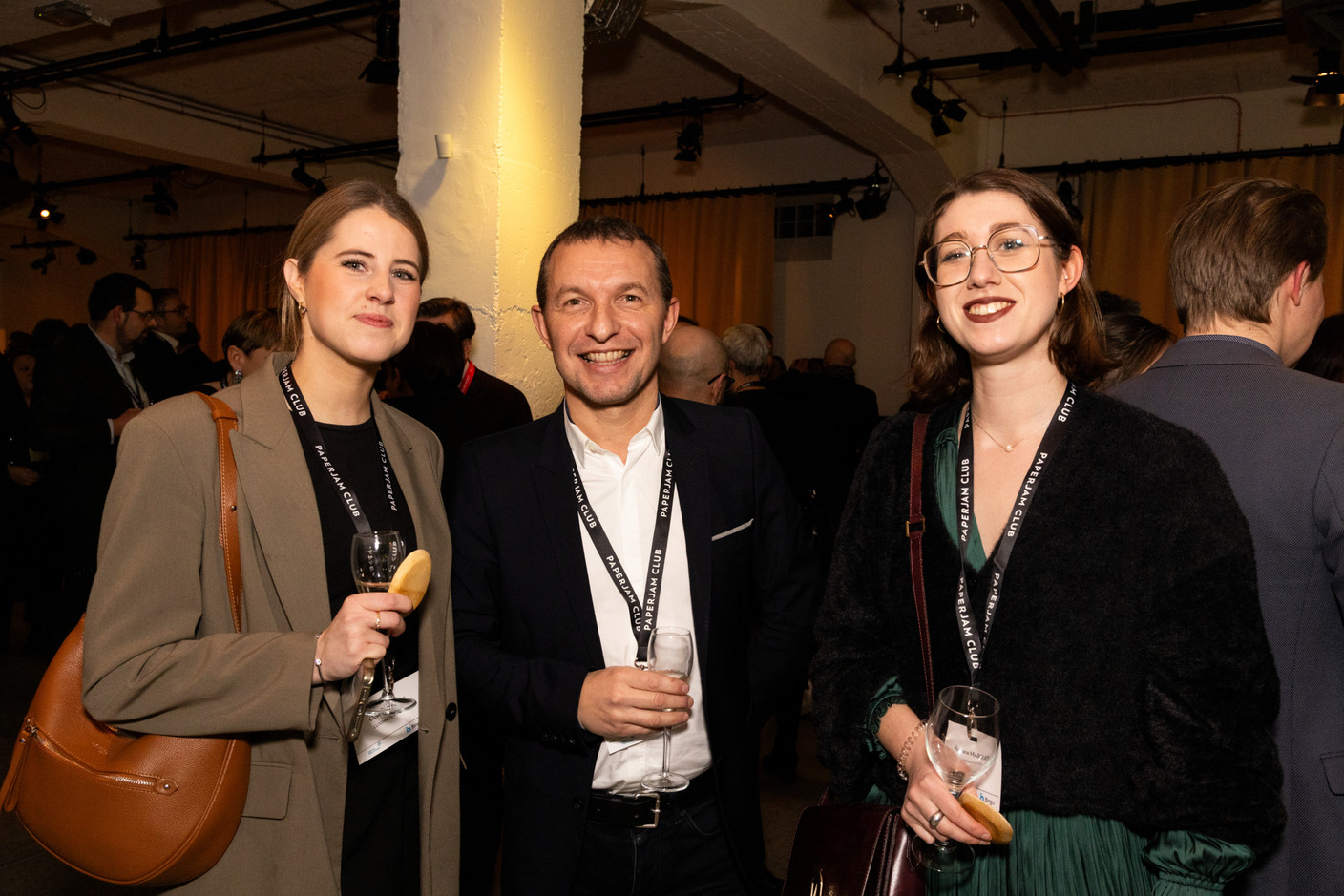 Oceane Gotte, Laurent Futin et Romane Marquet (Luxinnovation). (Photos: Eva Krins/Maison Moderne)
