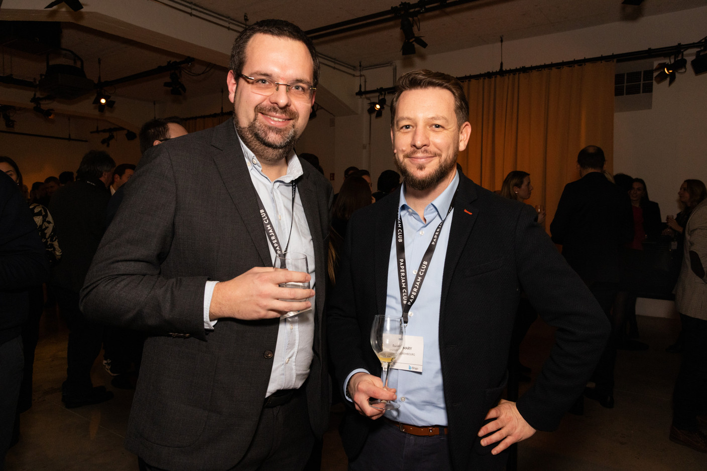 Vincent Huwer (Automobile Club Luxembourg) et Romain Mary (Enovos Luxembourg). (Photos: Eva Krins/Maison Moderne)