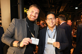 Laurent Sammartano (Mosam Solutions) et Pascal Ruffin (Les Consultants). (Photos: Marie Russillo/Maison Moderne)
