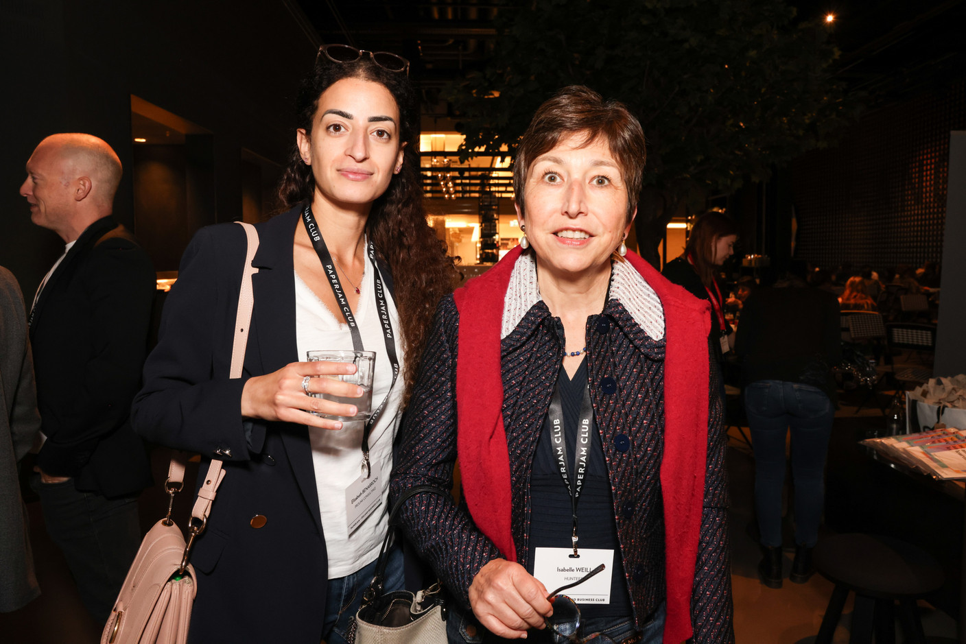 Elizabeth Benarroch (Prolink Consulting) et Isabelle Weill (Hunteed). (Photos: Marie Russillo/Maison Moderne)