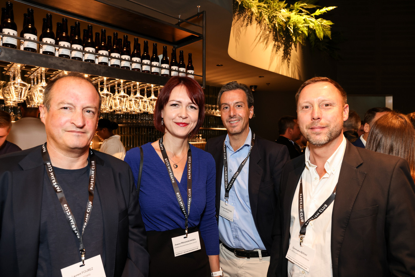 Laurent Fourez (LFZPartners), Joanna Prazanowska (Joanna Prazanowska Real Estate) et Vincenzo Miccicche (Real Property). (Photos: Marie Russillo/Maison Moderne)