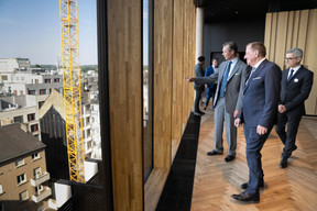… leurs impressionnantes vues… (Photo: Anthony Dehez/Post)