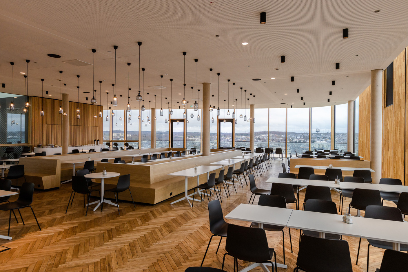 À différents étages, on peut observer la vue. (Photo: Romain Gamba/Maison Moderne/archives)