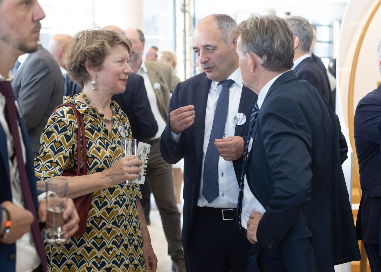 Ainsi que l’échevin de Luxembourg en charge de la mobilité, Patrick Goldschmidt. (Photo: Guy Wolff/Maison Moderne)