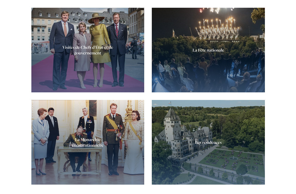 Le site a vocation à informer sur les institutions, symboles et principes de la monarchie et de l’État luxembourgeois. (Capture d’écran: monarchie.lu)