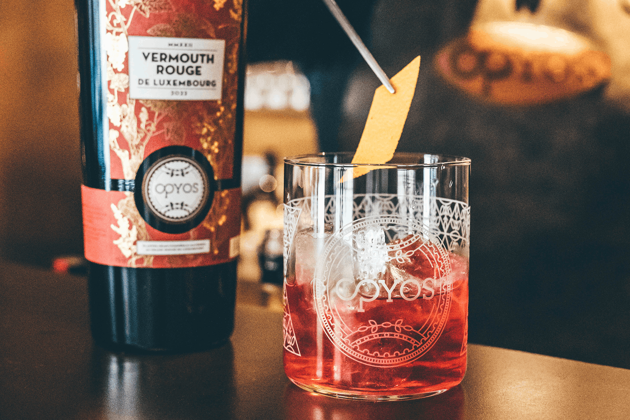 Une nouvelle création de la maison Opyos - Vermouth Rouge de Luxembourg (Photo: Opyos)