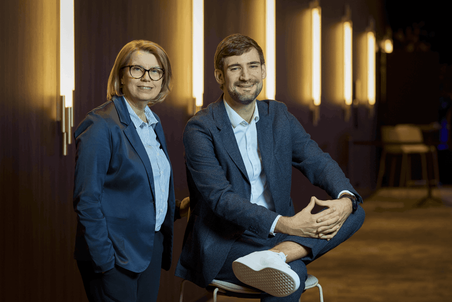 Après 22 ans d’engagement, Anne Leick passe le flambeau à Joffrey Martin à la tête du marketing de Casino 2000. (Photo:  Eric Devillet )