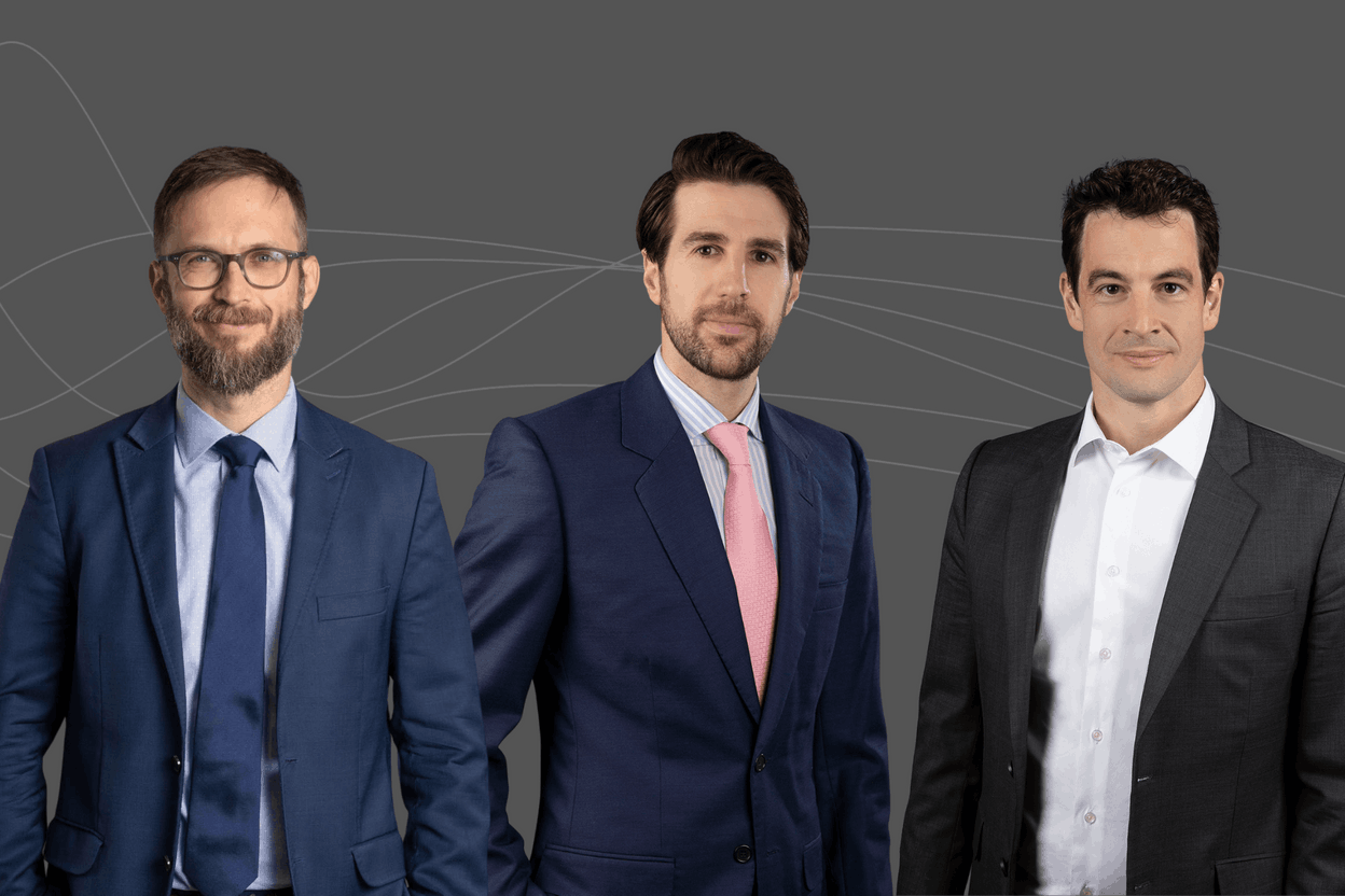 Michal Stepien, Luis Muñoz et Jacques Wantz, DLA Piper, Luxembourg Crédit: DLA Piper Luxembourg