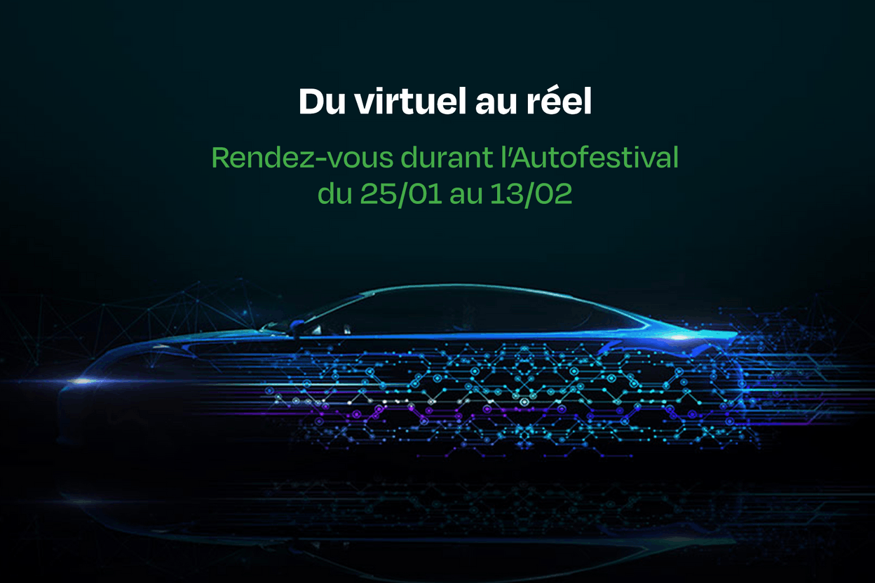 Du virtuel au réel – Rendez-vous durant l’Autofestival du 25/01 au 13/02. (Photo: FEDAMO)