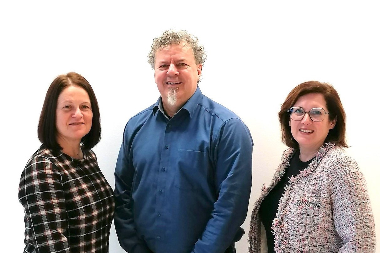 De gauche à droite: Lydie Diederich, Denis Mancini, Isabel Fonseca. (Photo: Association Luxembourg Alzheimer)