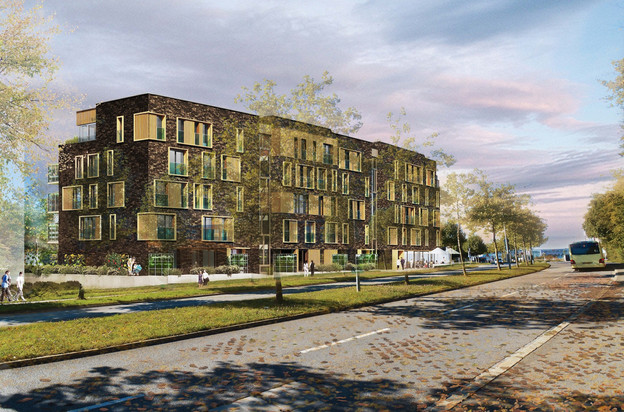La nouvelle résidence au Réimerwee est conçue selon les concepts de l’économie circulaire. (Illustration: Tracol Immobilier-Beng)