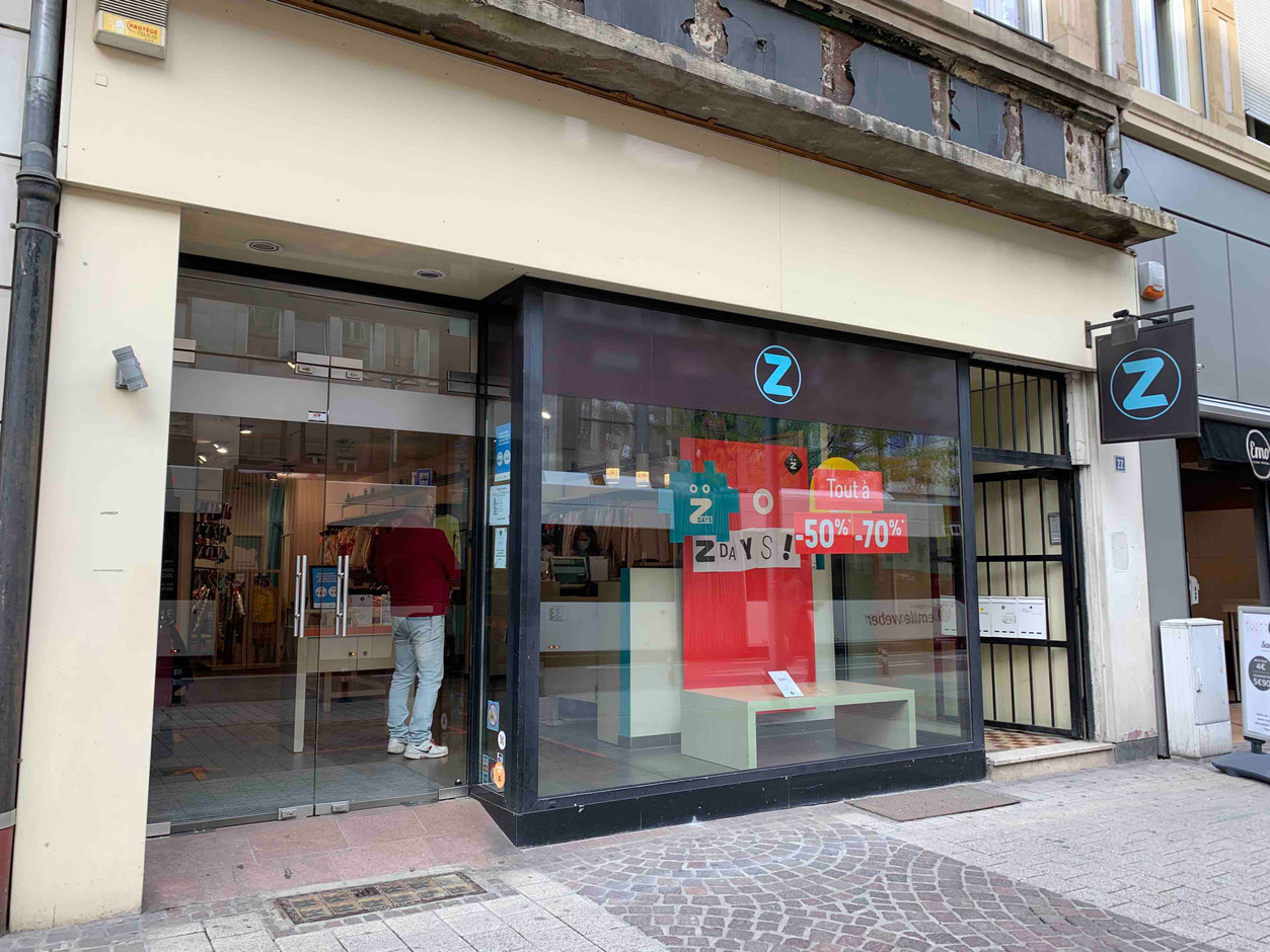 Le magasin Z liquide son stock, celui d’Ettelbruck va aussi fermer de même que le Catimini situé à Auchan Kirchberg (Photo: Maison Moderne)