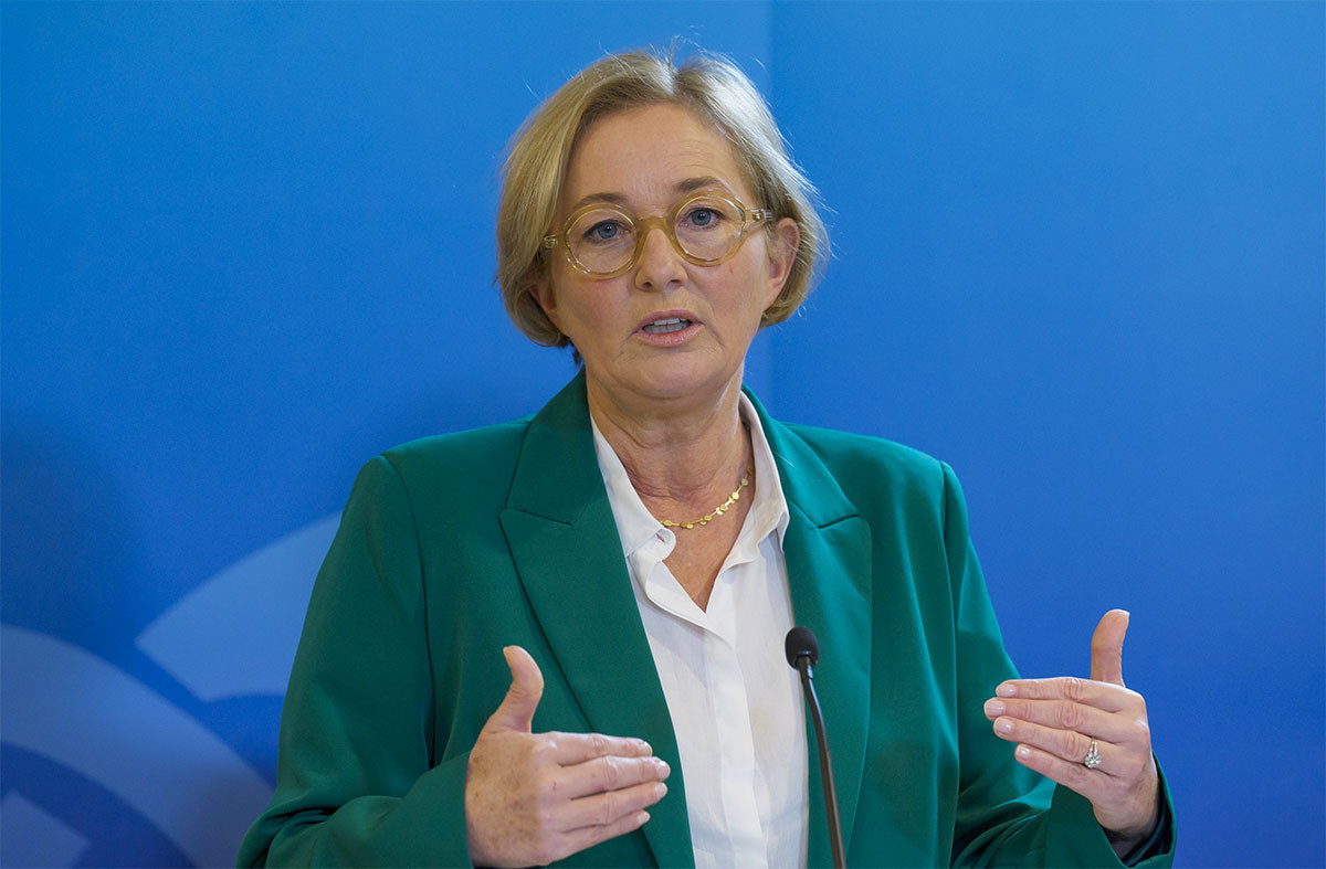 La ministre de la Santé, Paulette Lenert, appelle à réduire au maximum ses contacts. (Photo: SIP/Jean-Christophe Verhaegen)