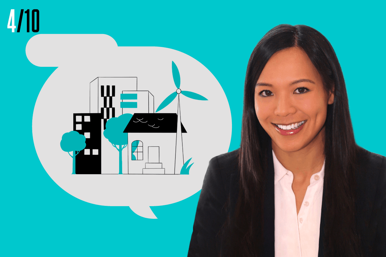 Belinda Gan, an ESG investment director at Capital Group Crédit photos : Capital Group et Illustration montage : Maison Moderne