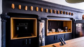 La cuisine porte encore les traces du passé. ((Photo: Georges Waringo))