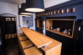 L’art s’invite dans la cuisine partagée. ((Photo: Georges Waringo))
