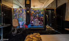 L’art s’invite également dans les chambres. ((Photo: Georges Waringo))