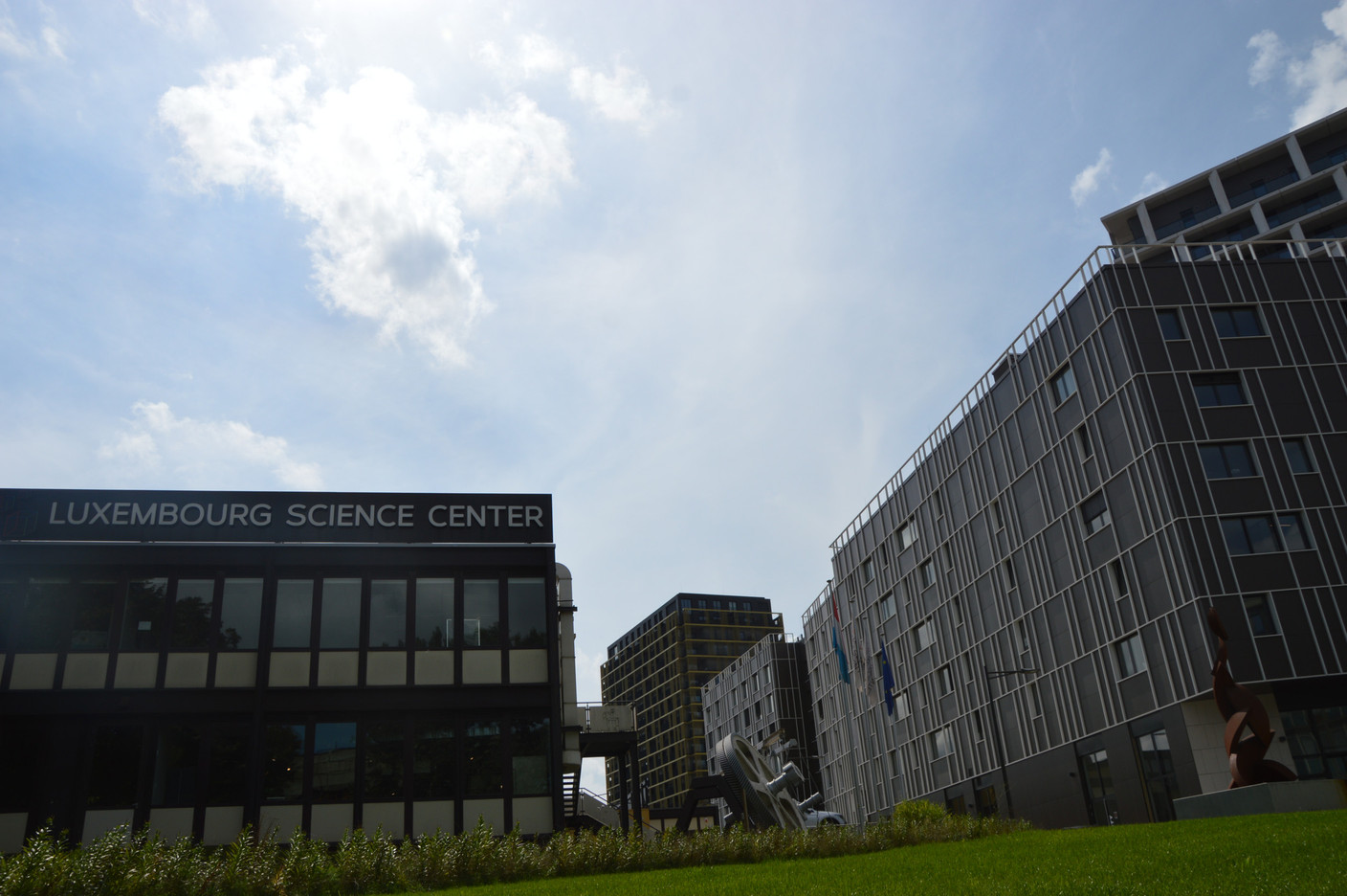 The Luxembourg science centre and the Gravity Tower offer a more modern architectural style. Photo: Maëlle Hamma/Maison Moderne