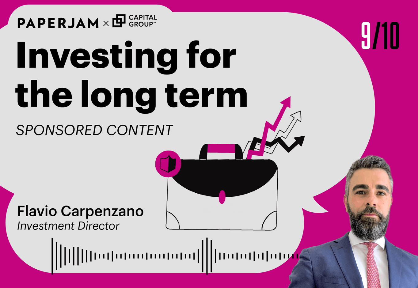 Flavio Carpenzano, directeur des investissements chez Capital Group. (Illustration: Maison Moderne)