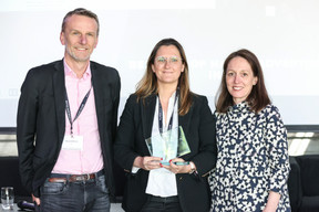 Michaël Mertens (BIL), Anne-Laure Pichon (BIL) et Emmanuelle Thivollard (Maison Moderne) Eva Krins (Maison Moderne)