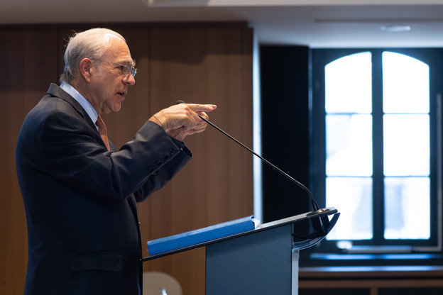 Angel Gurria veut éviter que des pays jouent en solitaire sur le dossier de la taxation des multinationales du numérique. (Photo: Nader Ghavami/archives)