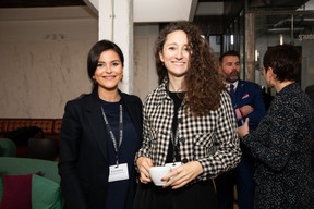 Warda Derrer (Elvinger Hoss) et Marie-Adélaïde Leclercq-Olhagaray (Arendt). (Photo: Eva Krins/Maison Moderne)