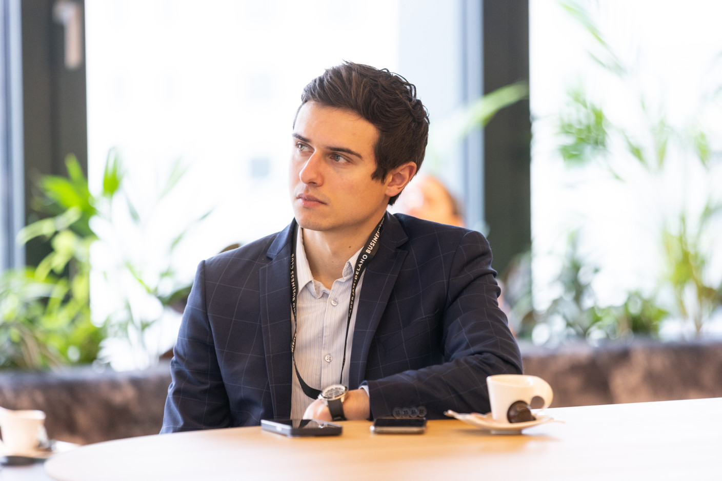 Aurélien Pechenet (The Recruiter). (Photo: Eva Krins/Maison Moderne)