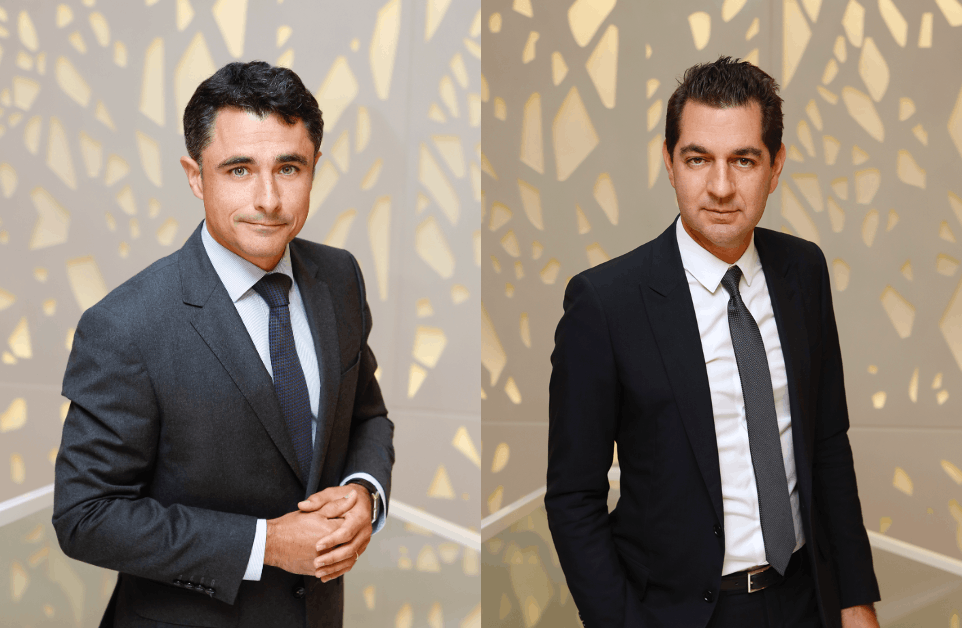 Jean-Philippe Dibon, Responsable du développement institutionnel,  Société Générale Private Wealth management (SGPWM) et  Alexandre Cegarra, Managing Director, Société Générale Private Wealth Management (SGPWM).  