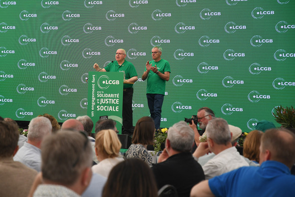 Si le gouvernement persistait, la grève générale serait inévitable. Patrick Dury appelle le Premier ministre, Luc Frieden, à «désamorcer cette charge explosive». (Photo: LCGB)