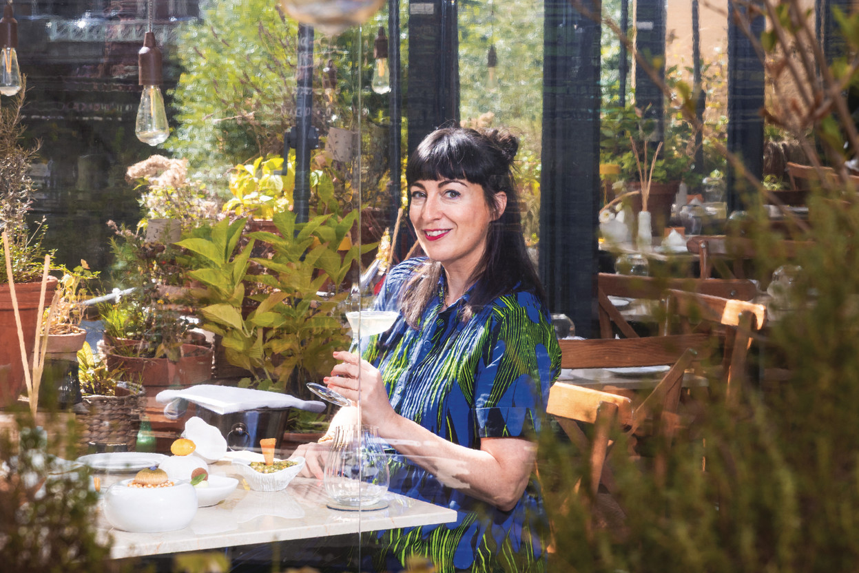 Anne's Kitchen has lunch at Oio. (Photo: Julian Pierrot/Paperjam)