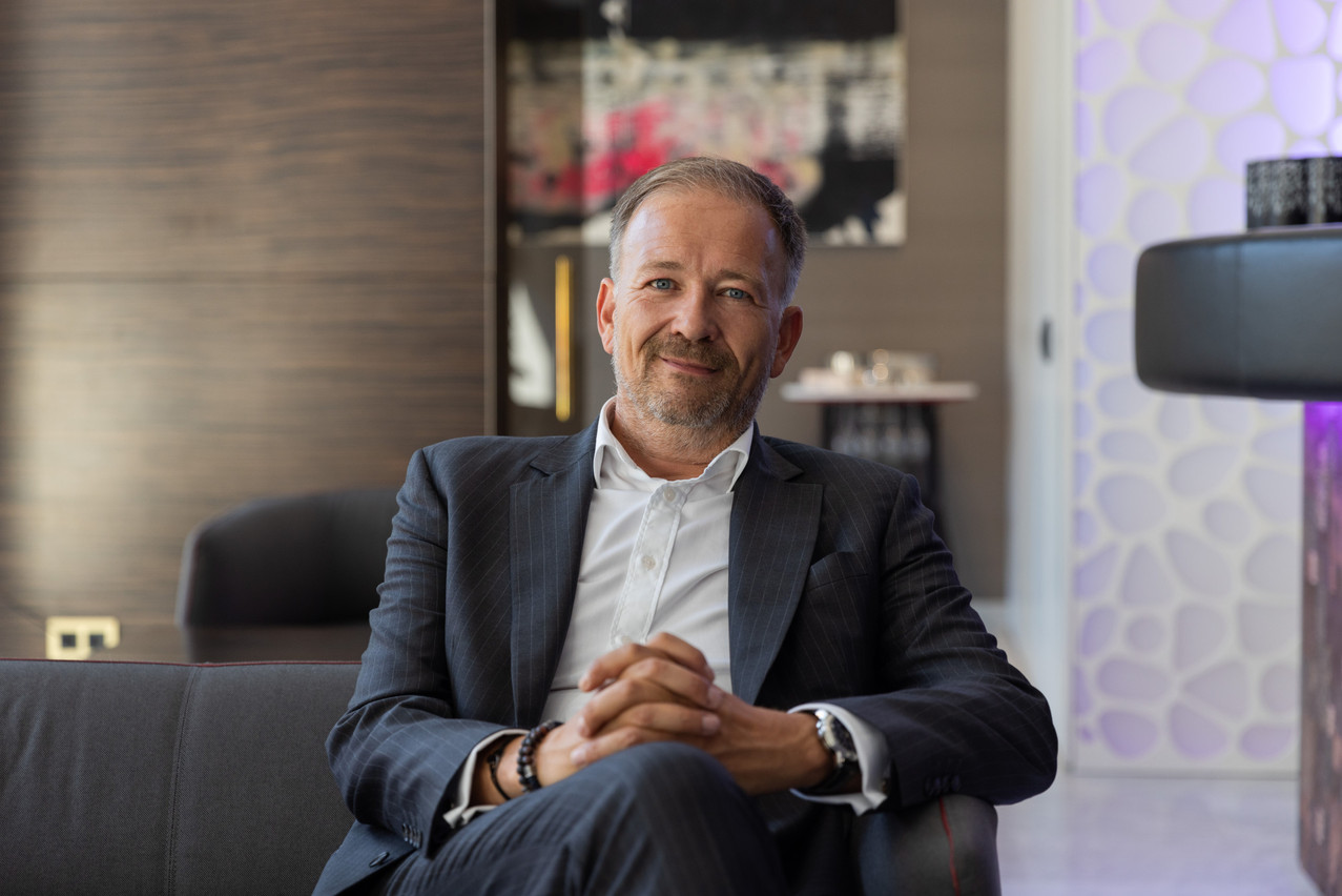 Olaf Kordes became the managing director of Luxempart in March 2020. Photo: Romain Gamba / Maison Moderne archives