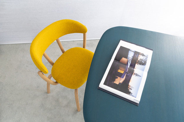 La Pebble Lounge Chair a été développée et produite au Luxembourg. (Photo: Olaf Recht)