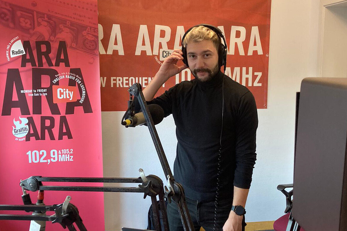 Tom and Teodor also talked about the two alpine skiers, Matthew Osch and Gwyneth Ten Raa, who will represent Luxembourg at the Olympics as well as three upcoming events for this week. Photo: Ara City Radio